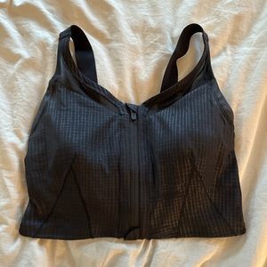 lululemon workout too, bra, corset. Size 8